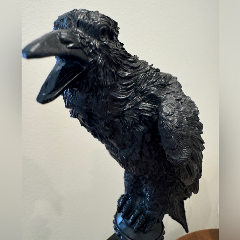 Crow taper Candle Holders pair - Picture 4 of 16